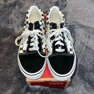 Kids Vans old school checks